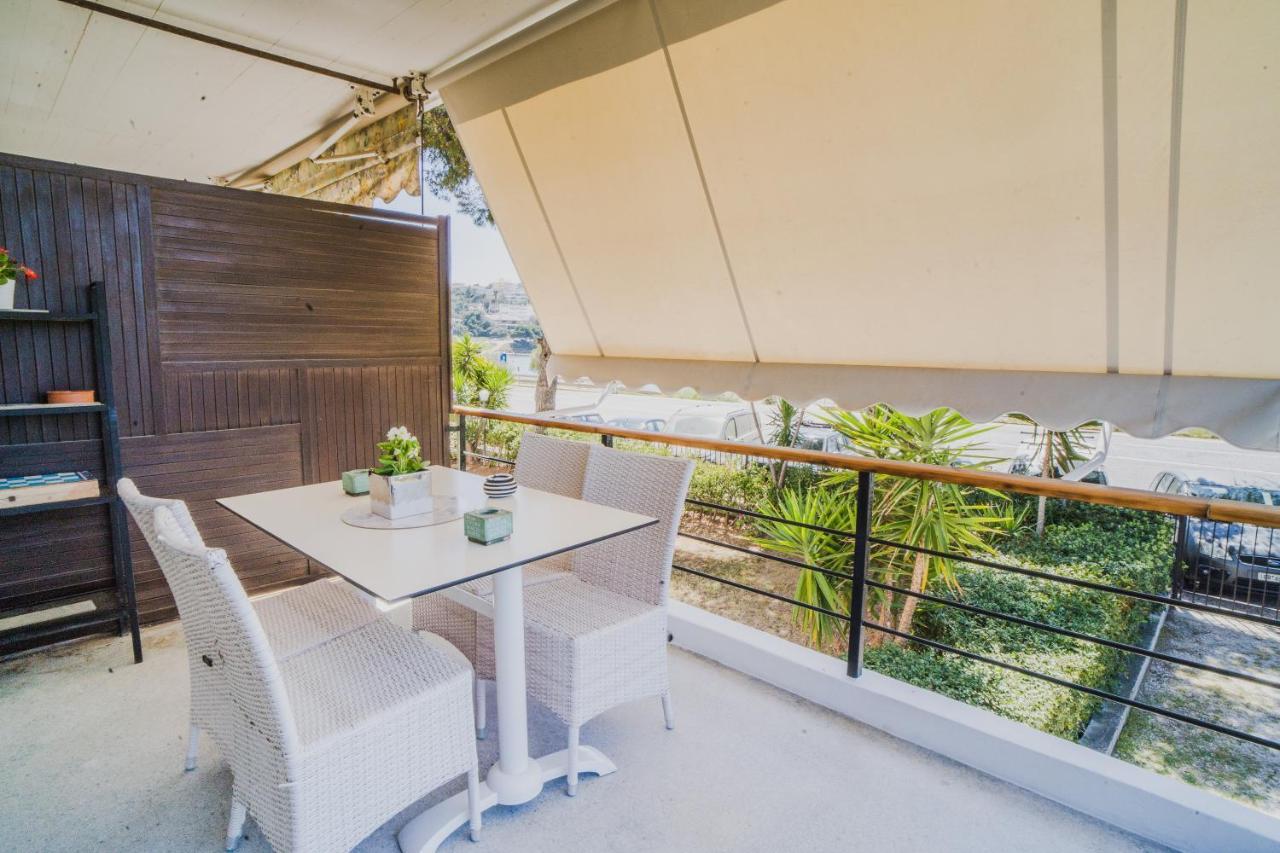 Green Apartment Ground Floor Feel Like Home Properties Saronida ภายนอก รูปภาพ